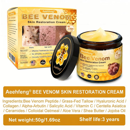 🔥 LAST DAY 80% OFF🔥 Aeehfeng® Bee Venom Skin Restoration Cream
