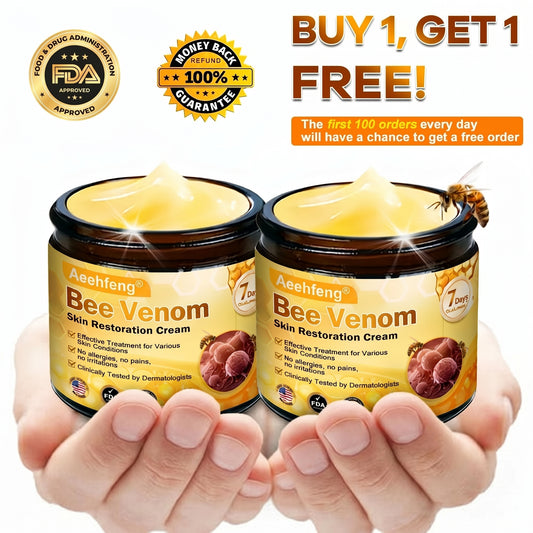 🔥 LETZTER TAG: 80 % RABATT 🔥 Aeehfeng® Hautregenerationscreme mit Bienengift
