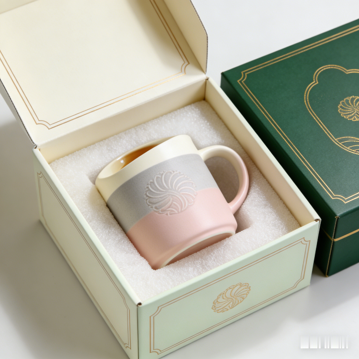 🖼️ “The Gallery Composition Mug” – 23H Multi-Layer Glazing | Primary Color Grid × Luxe Gold Detailing × High-Art Collectible 🍷
