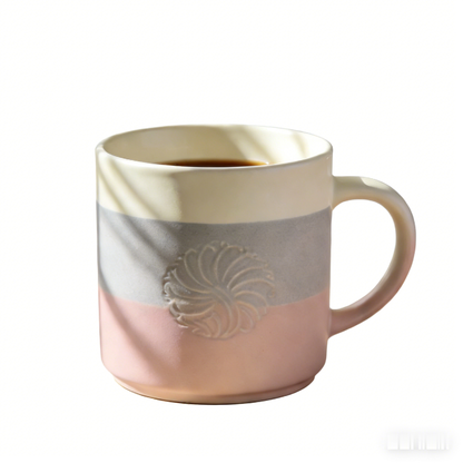 🖼️ “The Gallery Composition Mug” – 23H Multi-Layer Glazing | Primary Color Grid × Luxe Gold Detailing × High-Art Collectible 🍷